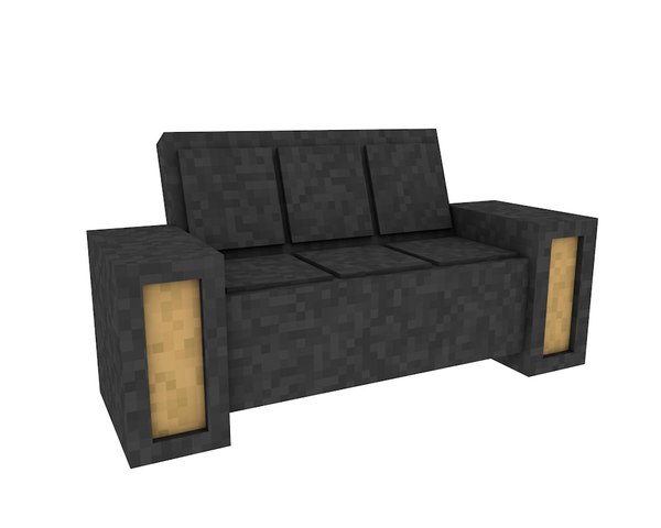 sofa minecraft c4d
