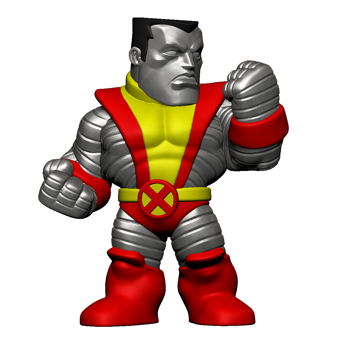 colossus x-men 3d model