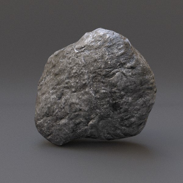 rock blender pbr 3d model