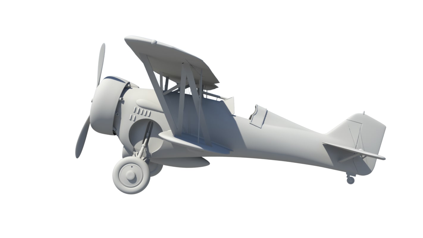 3d bf2c-1 hawk iii model