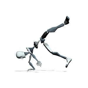 Mocap Bboy dance two special combo