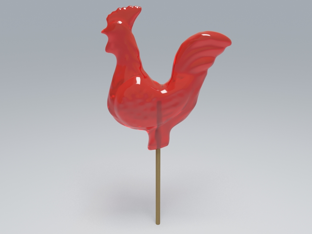 rooster lollipop t shirt