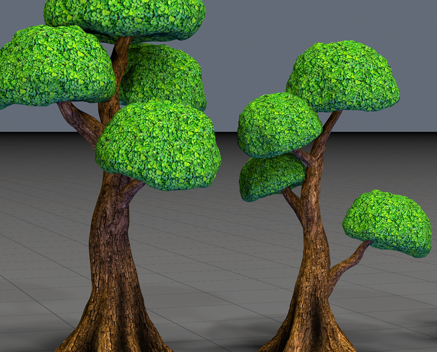 trees mesh 3 3d 3ds