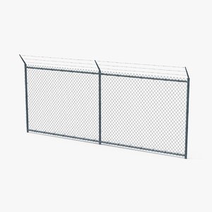 max chain link fence section