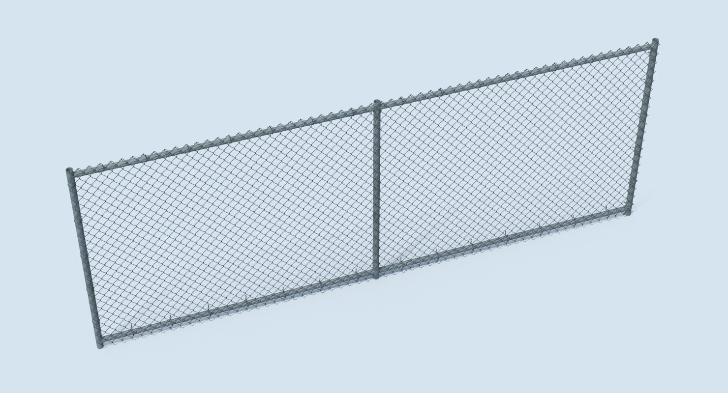chain link fence sections max