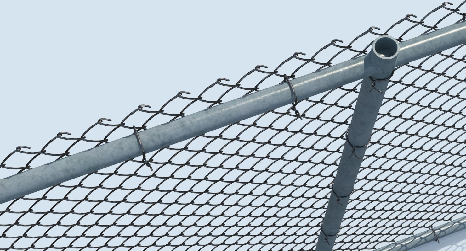 chain link fence sections max