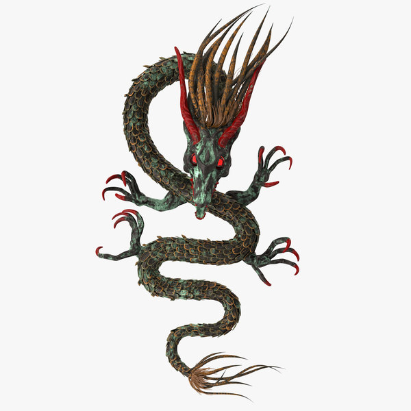 dragon medallion fbx