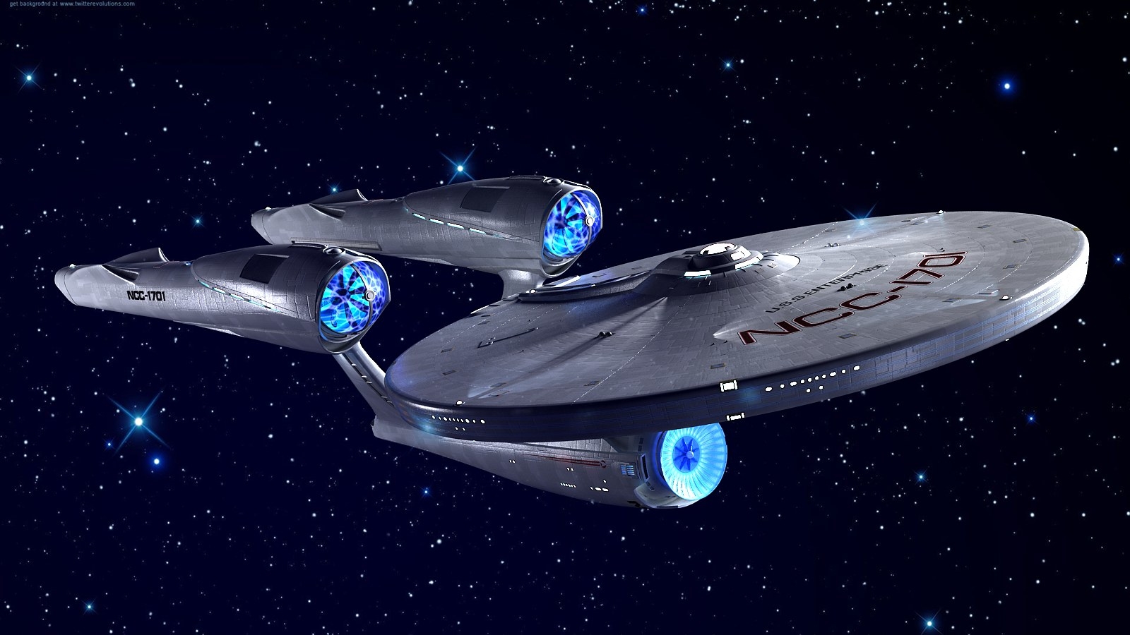 star trek uss enterprise 3d model