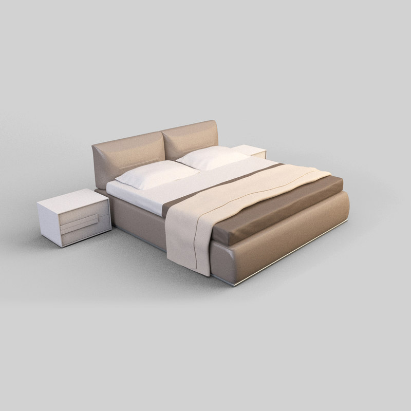 bed 3d max