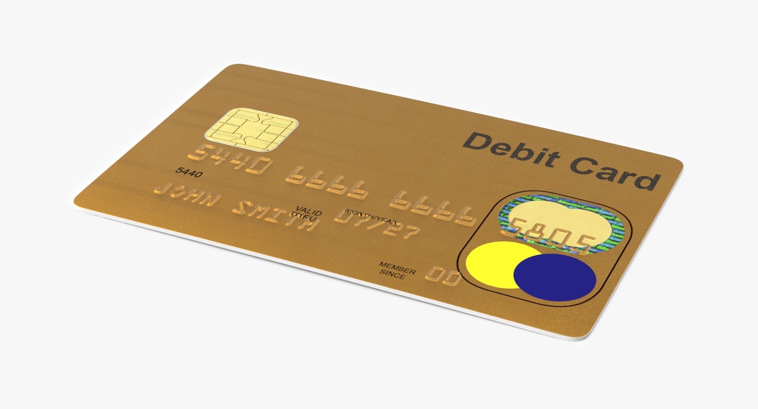 3d debit card