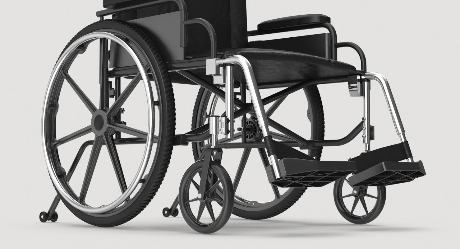 3d model wheelchair wheel chair
