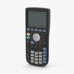 scientific calculator 3d model