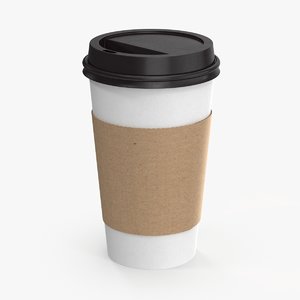 to-go cup lid 3d max
