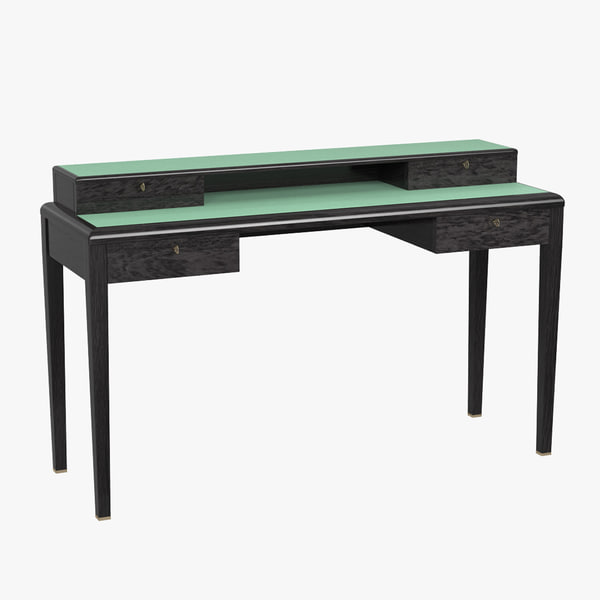 3d model desk armani casa justin