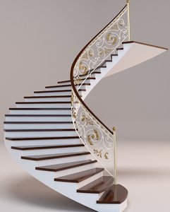 spiral staircase 3d model