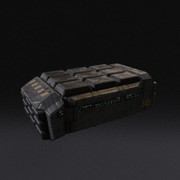 modelo 3d Nave espacial 01 - TurboSquid 1080179