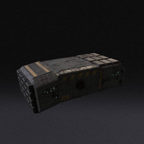 modelo 3d Nave espacial 05 - TurboSquid 1080186