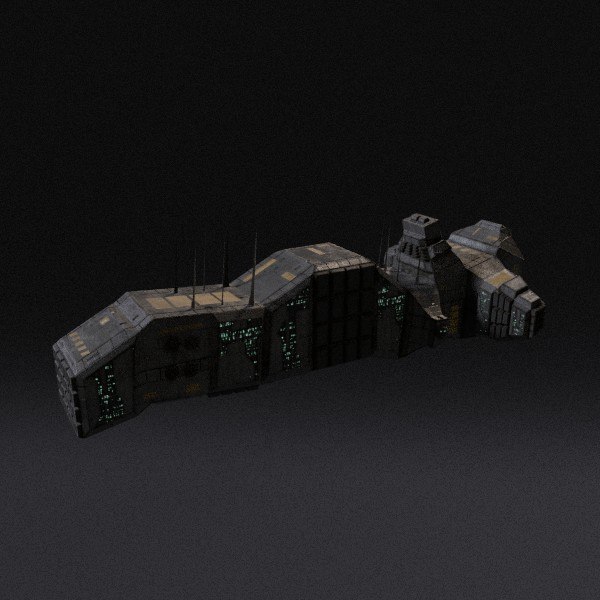 modelo 3d Nave espacial 19 - TurboSquid 1080215