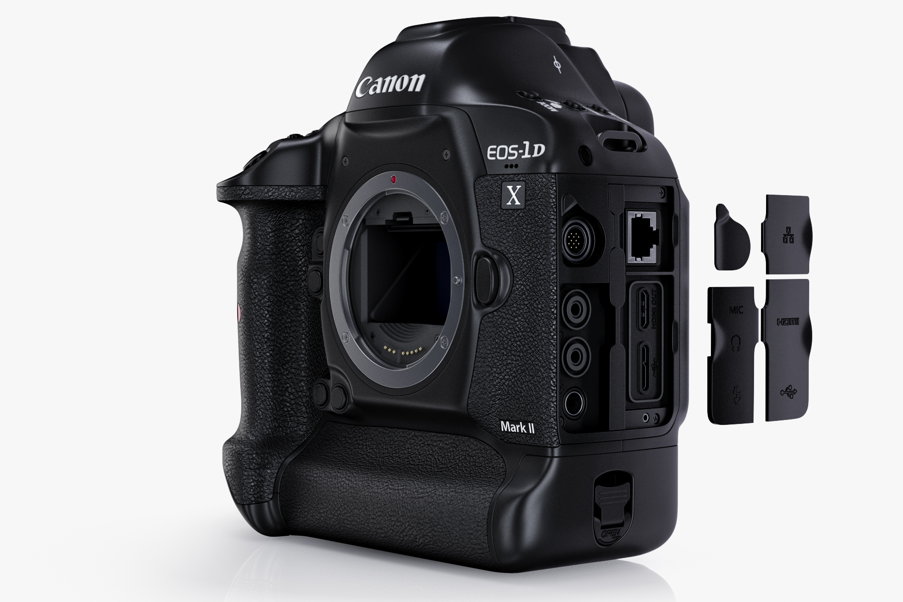 佳能eos-1d x mark ii3d模型