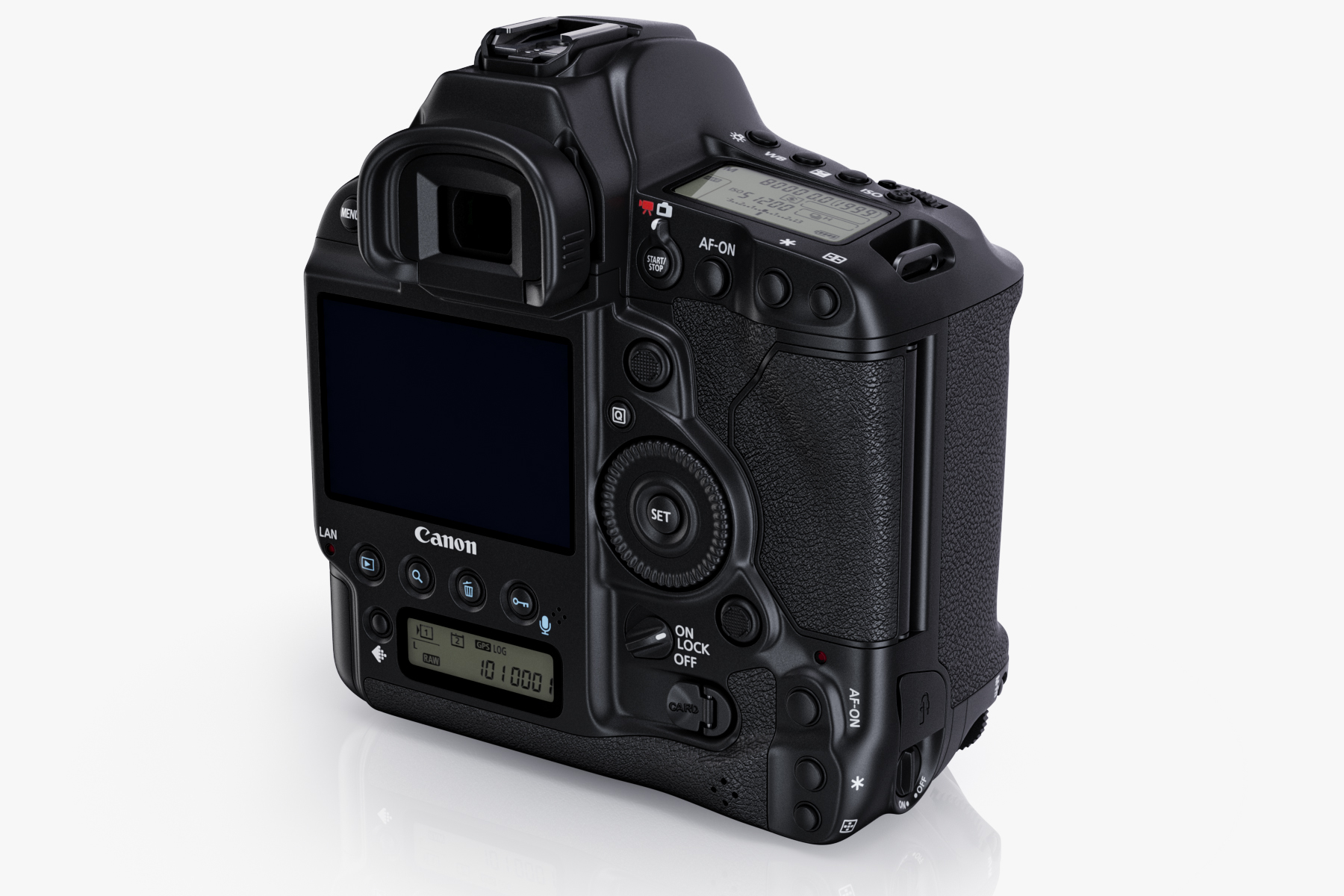 佳能eos-1d x mark ii3d模型