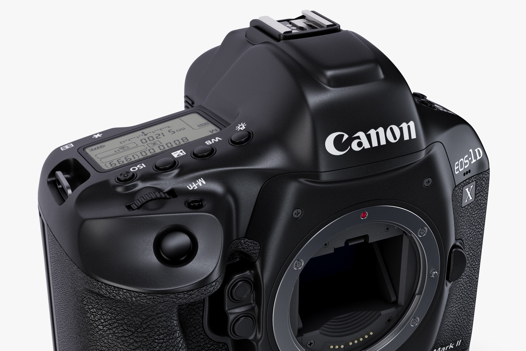 佳能eos-1d x mark ii3d模型