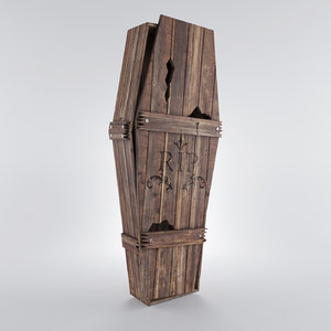 old coffin 3d max