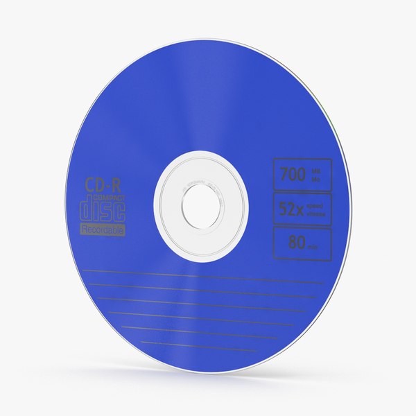 cd blue 3d max