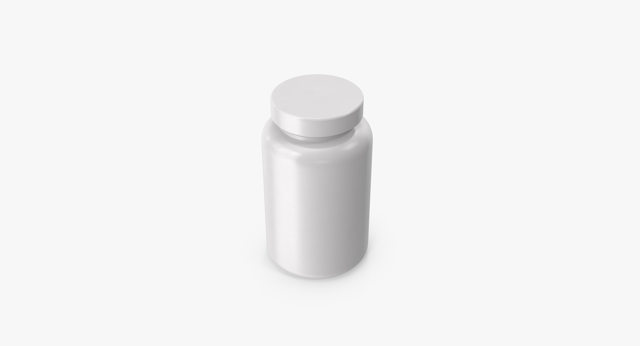 vitamin bottle 3d obj