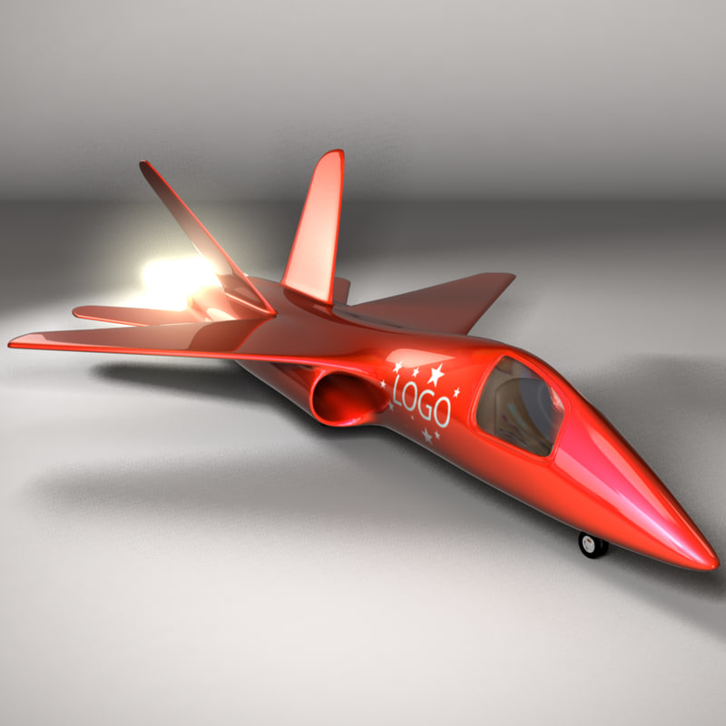 jet plane 3d model