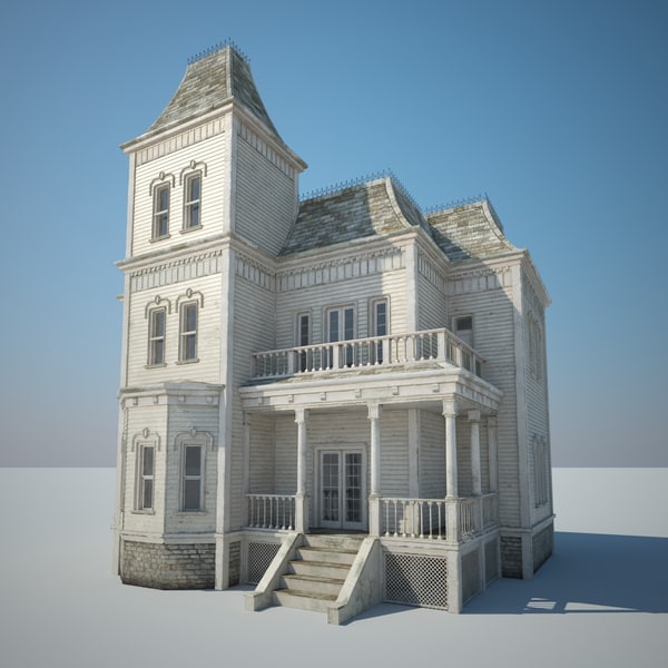 卡通幻想之家3d模型