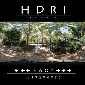 HDRI 2 PARK WITH HOTEL