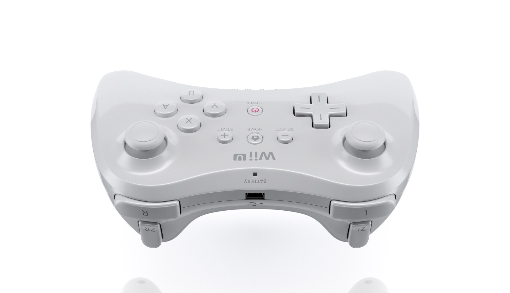 wii u pro controller 3d max