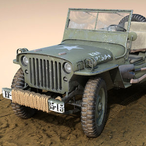 3d willys jeep model