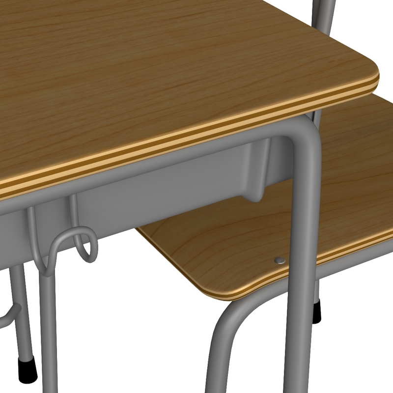 school japanese desk obj