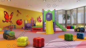 kids play area 3d max