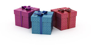 3d model gift box