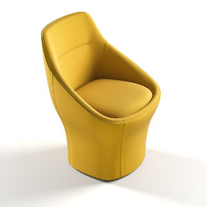 3d model offecct ezy easy chair