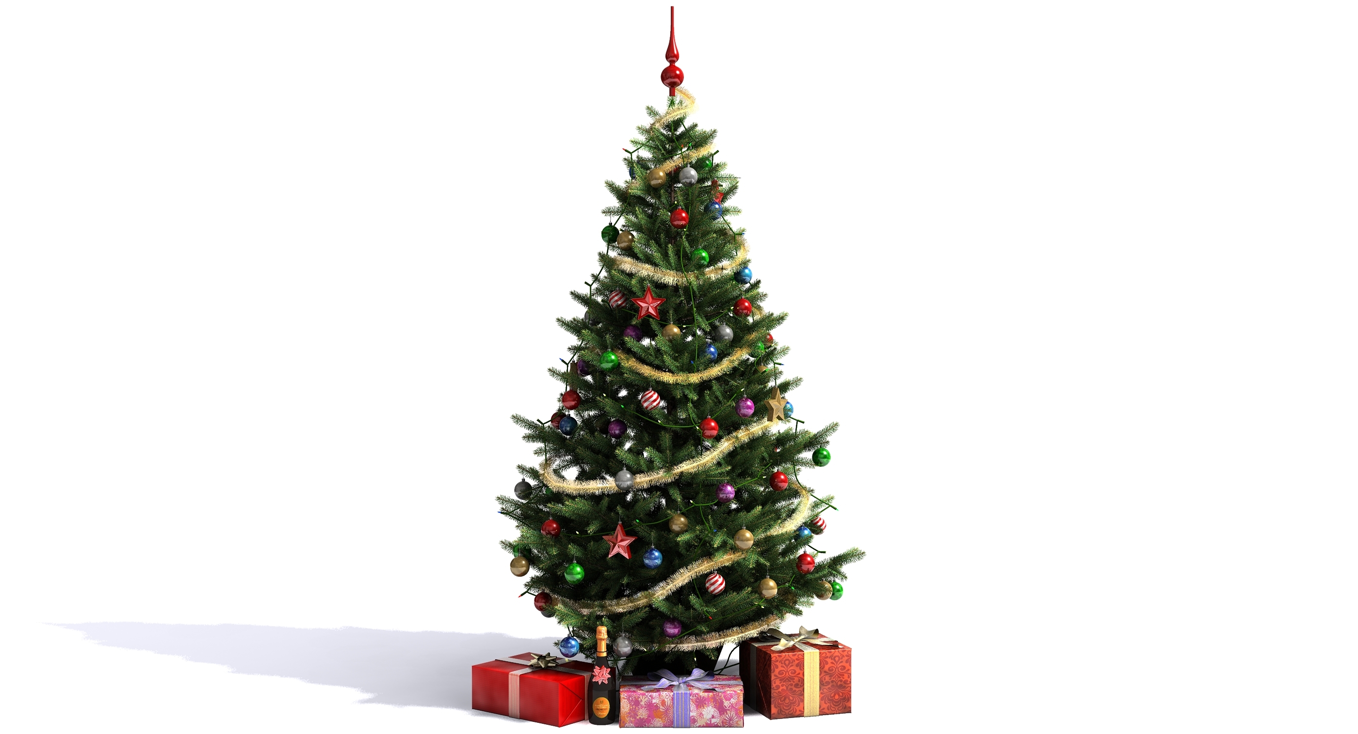 The Best Christmas Tree 3d Models On Turbosquid | Best Of 3d Models