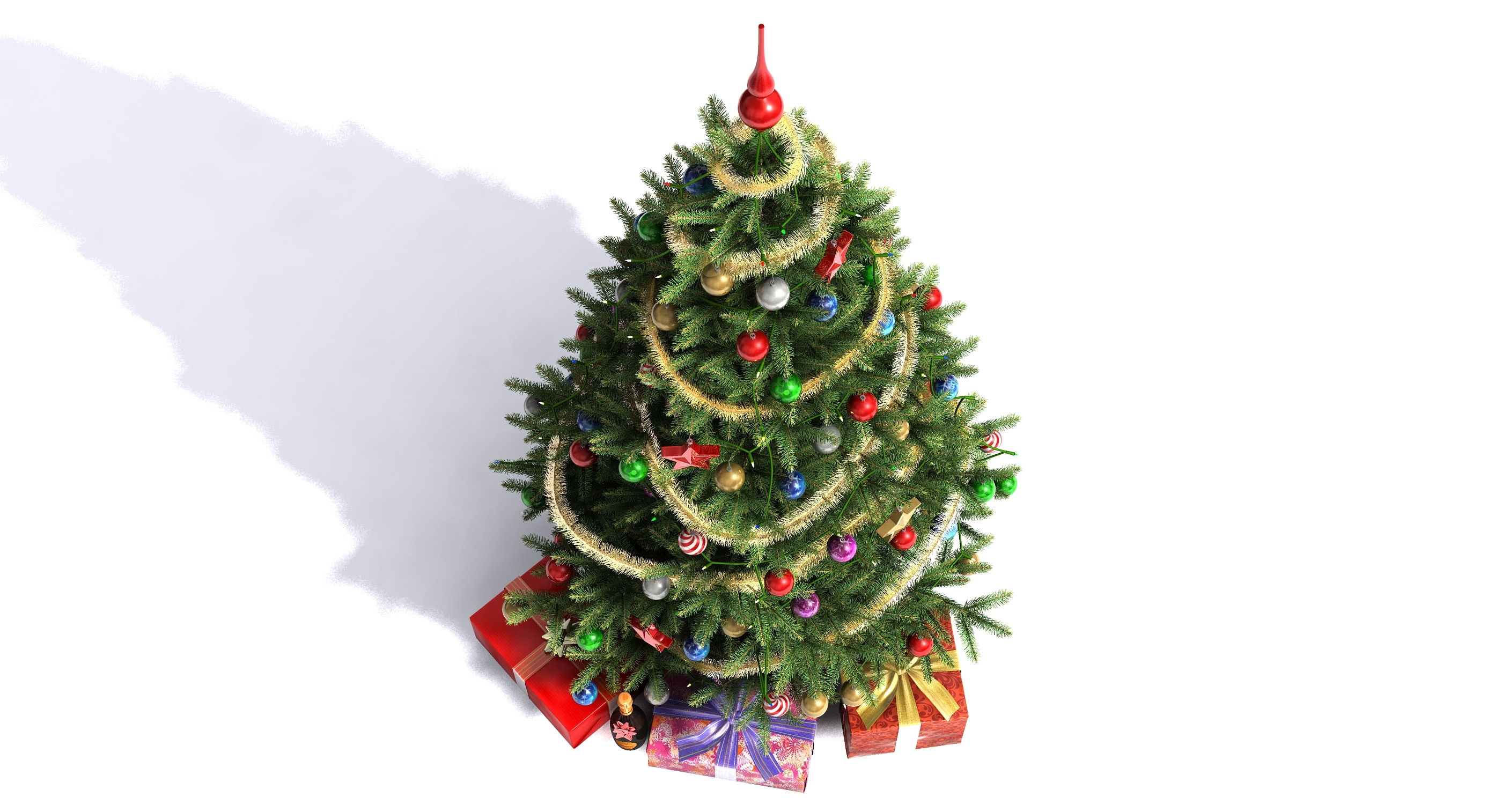 The Best Christmas Tree 3d Models On Turbosquid | Best Of 3d Models