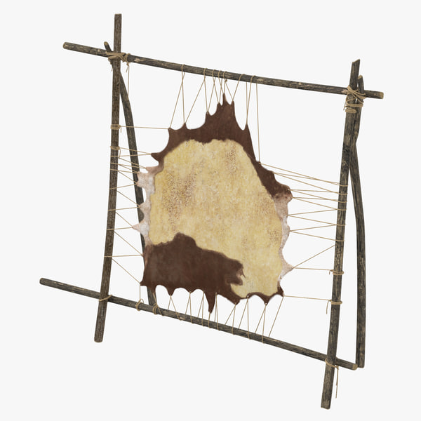 3d leather tanning rack