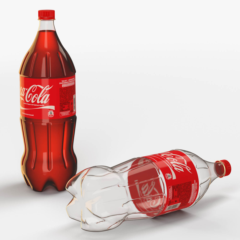 2 Liter Cola Flasche 3DModell TurboSquid 977980