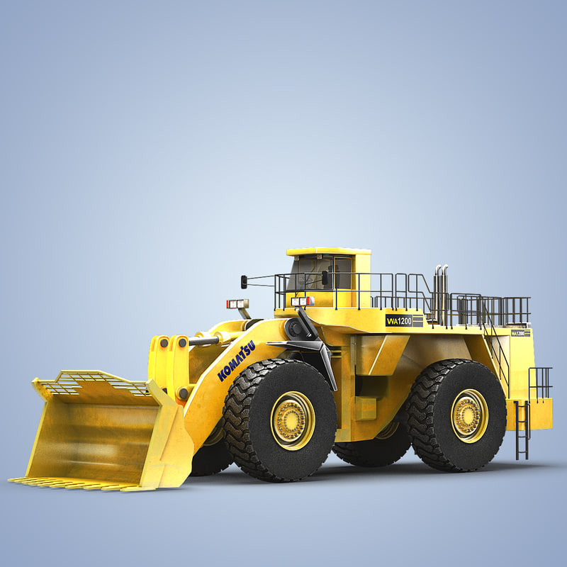 Komatsu Wheel Loader Wa1200 Max