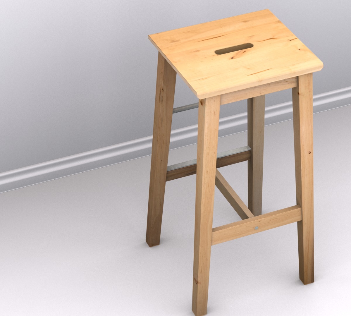 3d ikea bosse bar stool