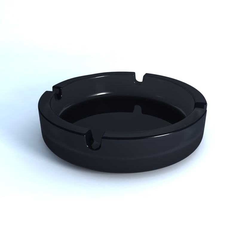 free ashtray 3d model