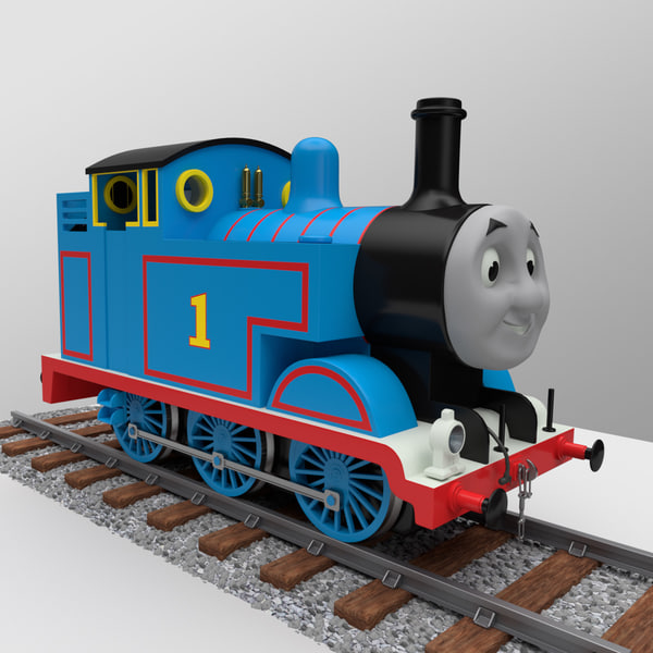 3d thomas tank engine model