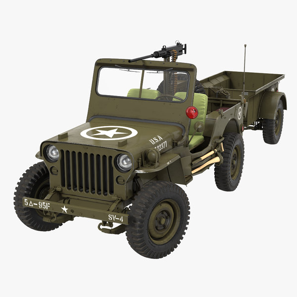 Jeep Willys 3ds Max Models for Download | TurboSquid