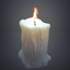 free candle 3d model