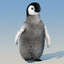 emperor penguin group fur 3d max