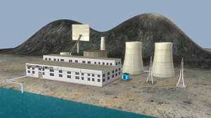 thermal power plant obj