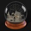 3d snow globe model